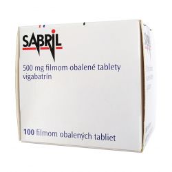 Сабрил (Вигабатрин) таблетки 500мг №100 (100 таблеток) в Глазове и области фото