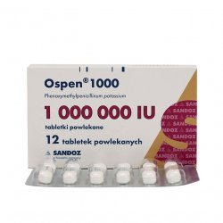 Оспен (Феноксиметилпенициллин) табл. 1млн. МЕ №12 в Глазове и области фото