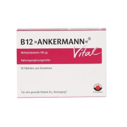 Витамин В12 Ankermann Vital (Метилкобаламин) табл. 100мкг 50шт. в Глазове и области фото