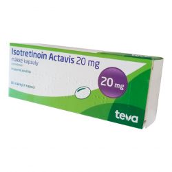 Изотретиноин Actavis (аналог Акненормин, Aknenormin) капс. 20мг 30шт в Глазове и области фото