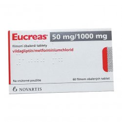 Эукреас (Eucreas) 50мг 1000мг табл. №60 в Глазове и области фото