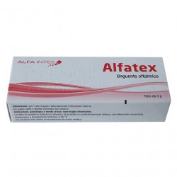 Альфатекс (Эубетал Антибиотико) глазная мазь 3г в Глазове и области фото