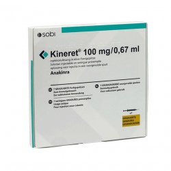 Кинерет (Анакинра) раствор для ин. 100 мг №7 в Глазове и области фото