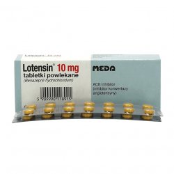 Лотензин (Беназеприл) табл. 10 мг №28 в Глазове и области фото
