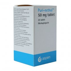 Пури-нетол (Пуринетол, Меркаптопурин) в таблетках 50мг N25 в Глазове и области фото