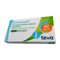 Бруламицин раствор для инъекций 40мг/мл 2мл! (80мг) ампулы №10 в Глазове и области фото